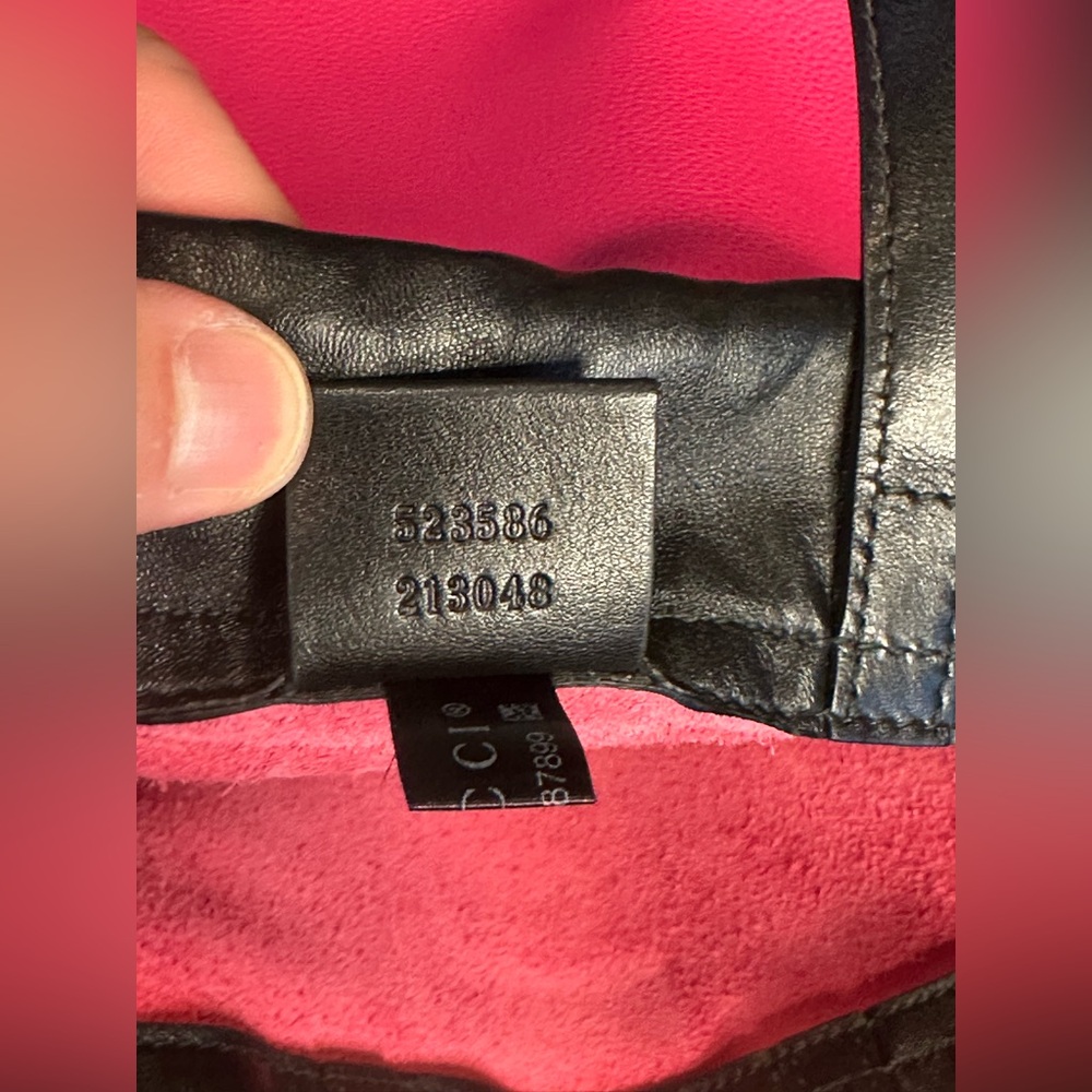 Gucci Small Pink Drawstring Backpack Rucksack - image 7